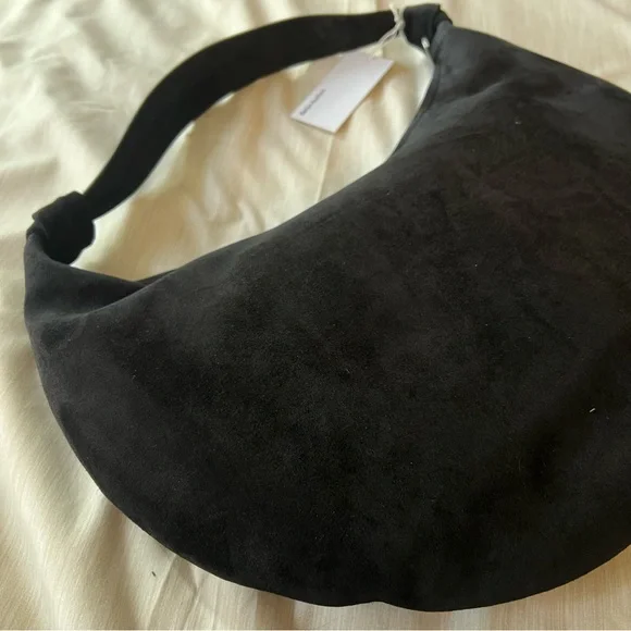 Reformation Rhea Suede Hobo Bag, BRAND NEW - Picture 5 of 11